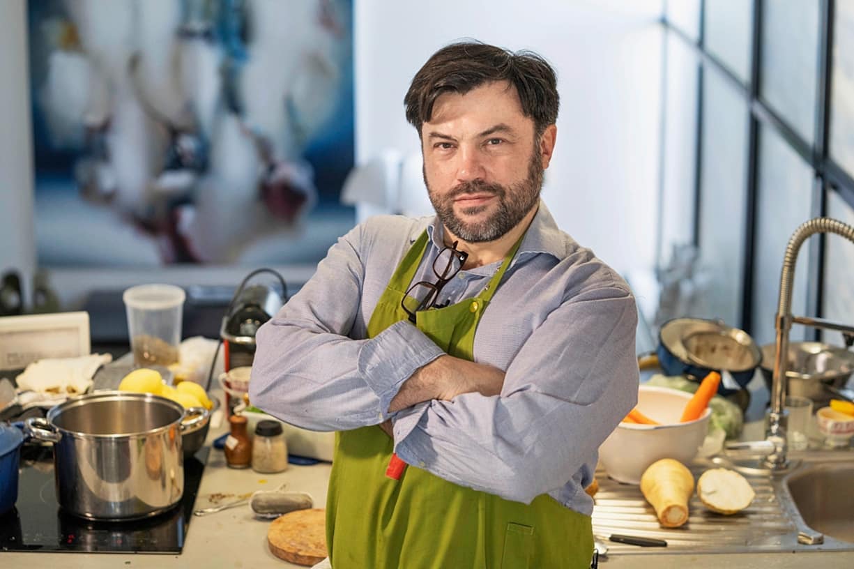 Christian Lasalmonie candidat Neuchâtelois de "Cuisines sans frontières"