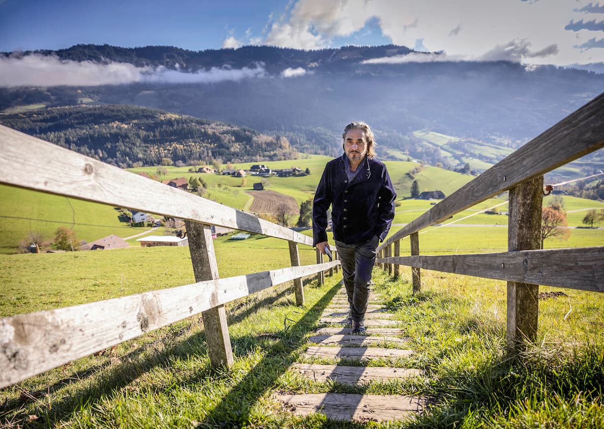 Le chanteur Stephan Eicher