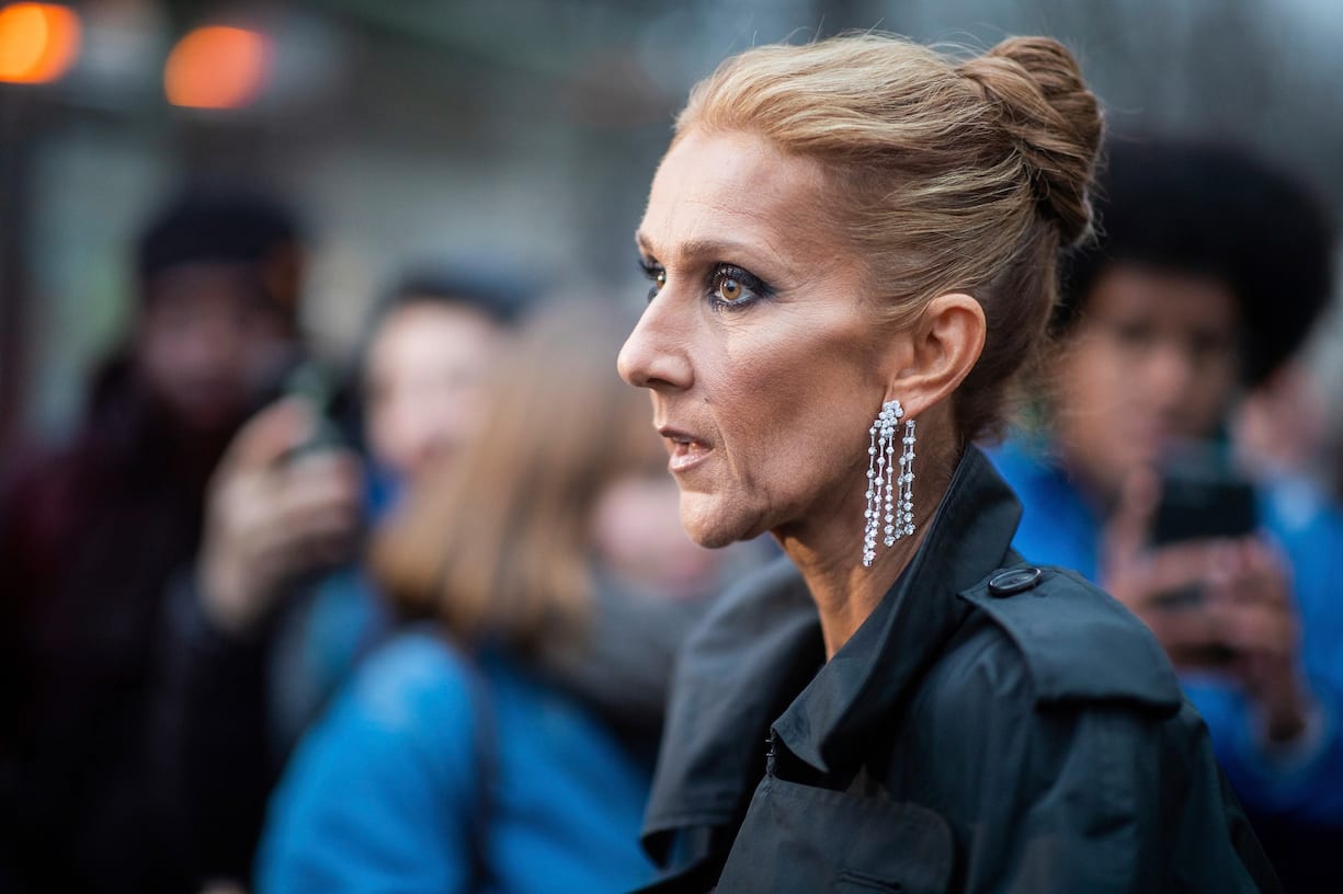 Céline Dion en 2019 à Paris