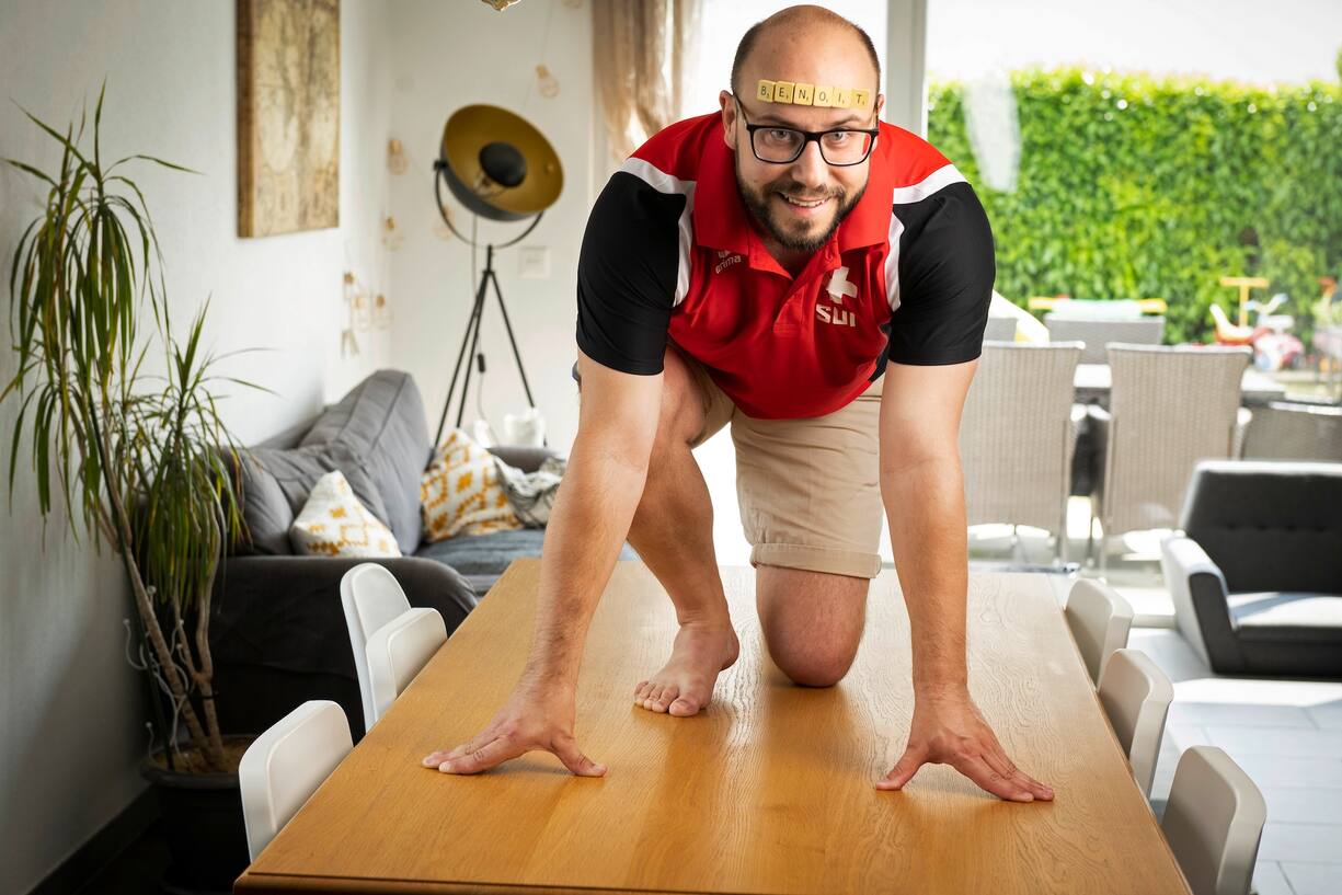 Benoît Delafontaine, passionné de Scrabble