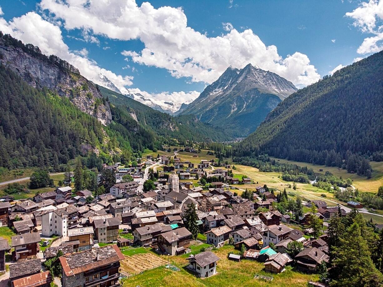 Le village d'Evolène