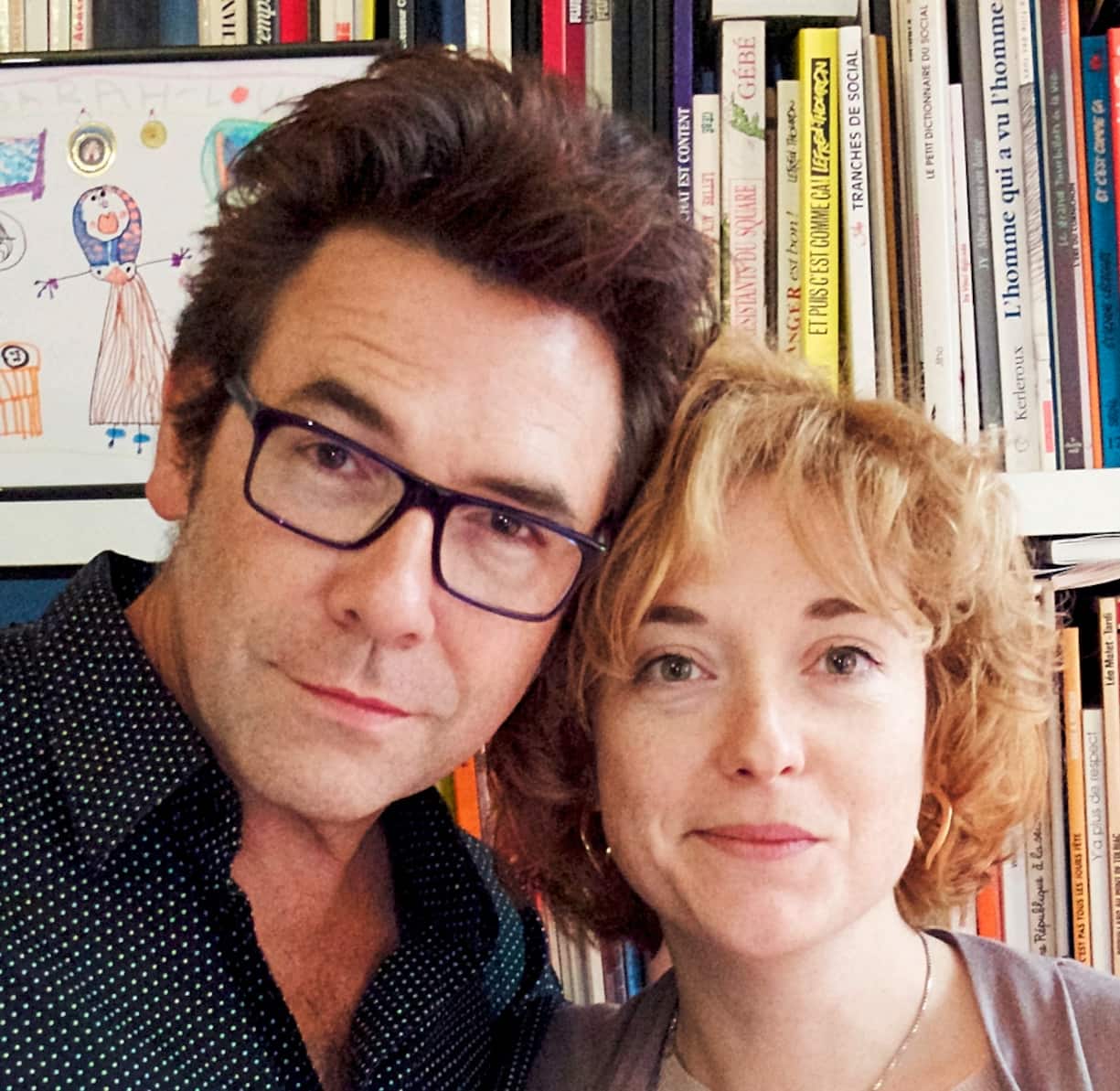 Tignous et Chloe Verlhac en 2013