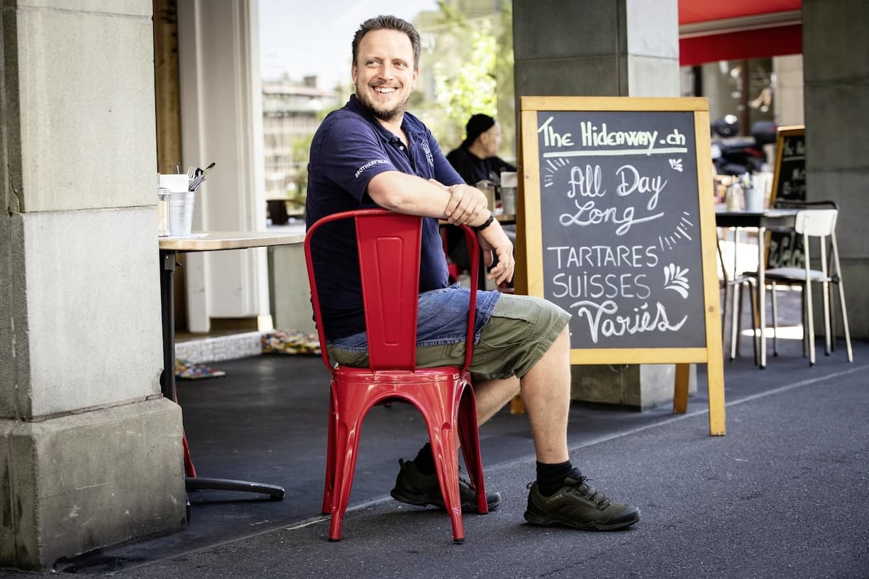 Jonathan Moreau, restaurateur-gérant, dévoile son salaire à "L'illustré".