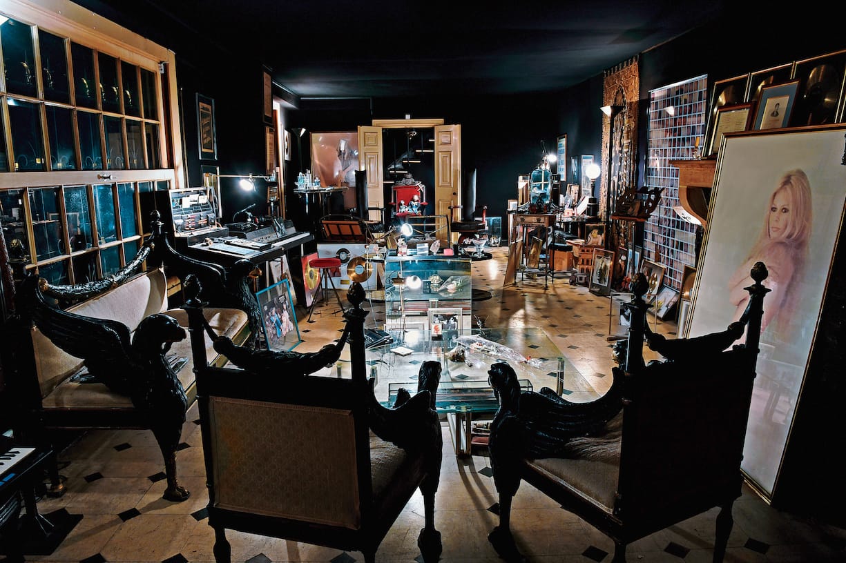 La maison de Serge Gainsbourg au 5, bis rue de Verneuil.