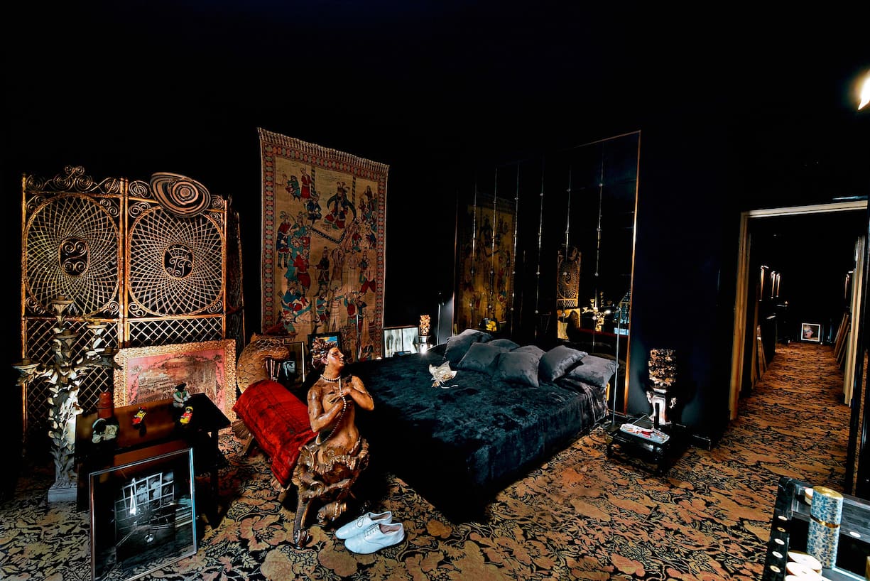 La maison de Serge Gainsbourg au 5, bis rue de Verneuil.