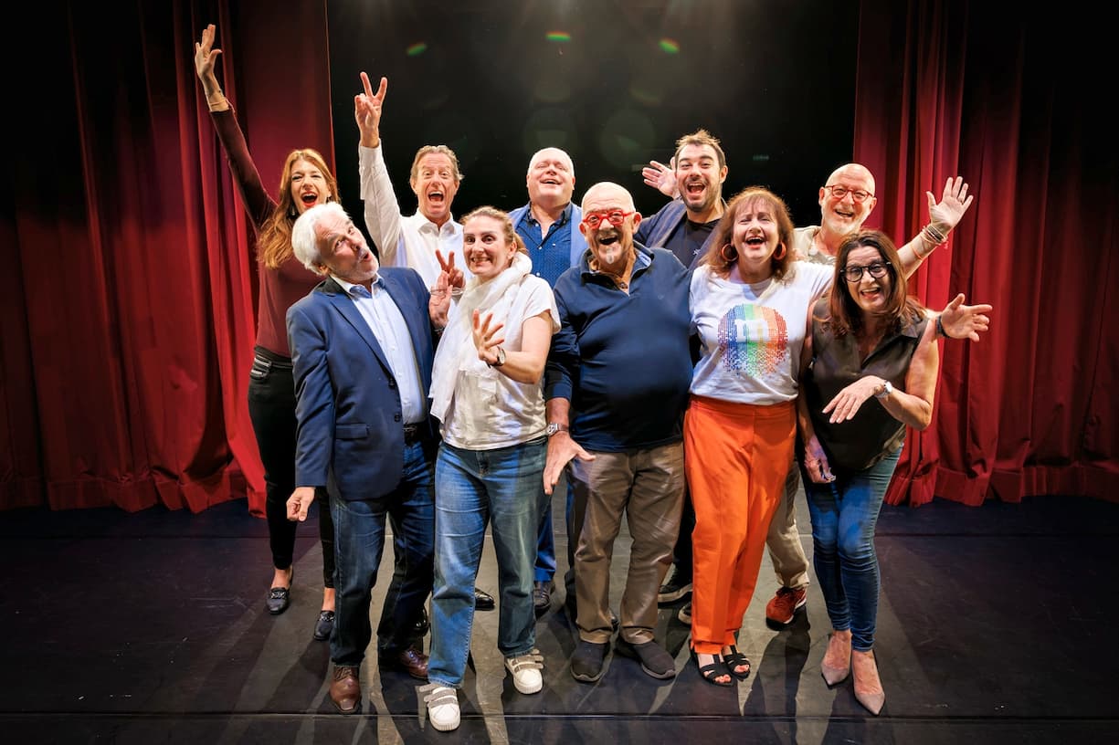La troupe de «Silence on tourne!»