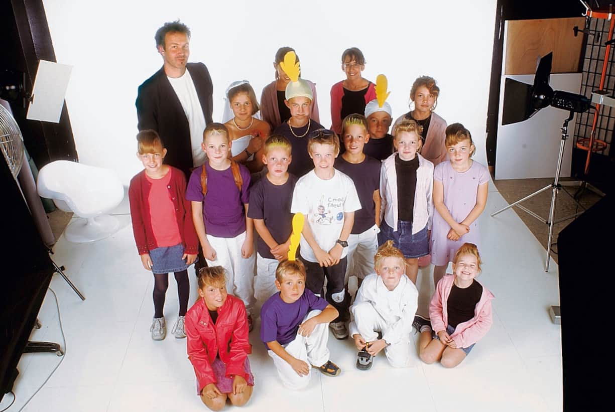 Les 17 finalistes du concours de sosies organisé en septembre 2004 par «L’illustré».