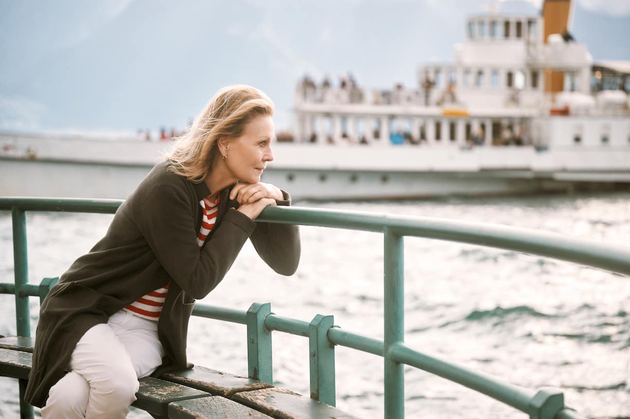 Marthe Keller à Vevey