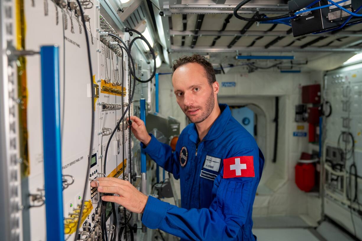 l'astronaute Marco Sieber