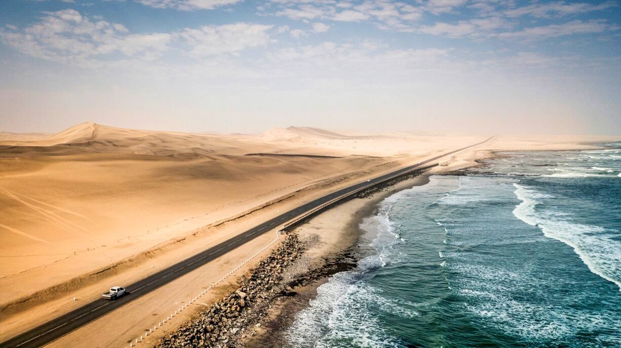 La côte des Squelettes en Namibie