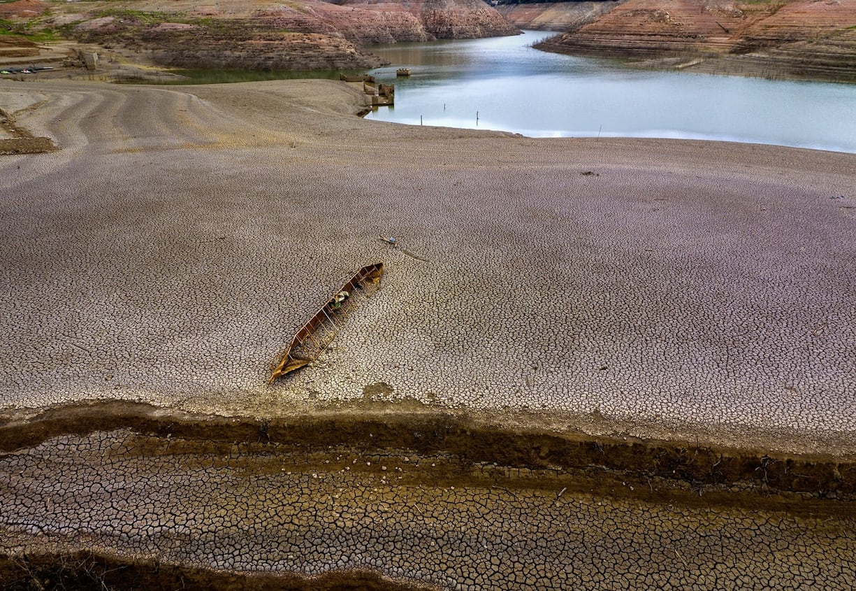Le Lac de Sau en mars 2023