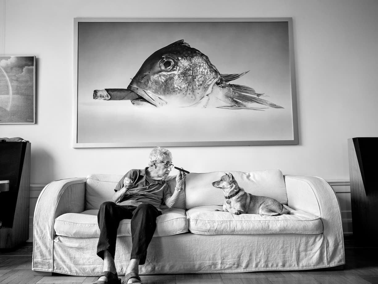 Le photographe Elliott Erwitt