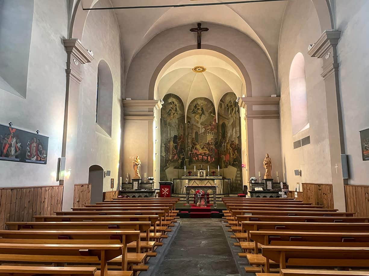 Balade à Saillon: Eglise Sainte-Catherine