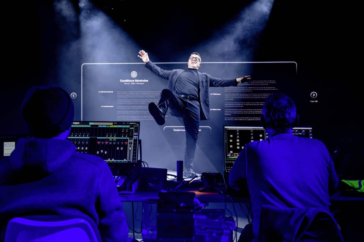 Yann Lambiel présente son spectacle «Connecté»