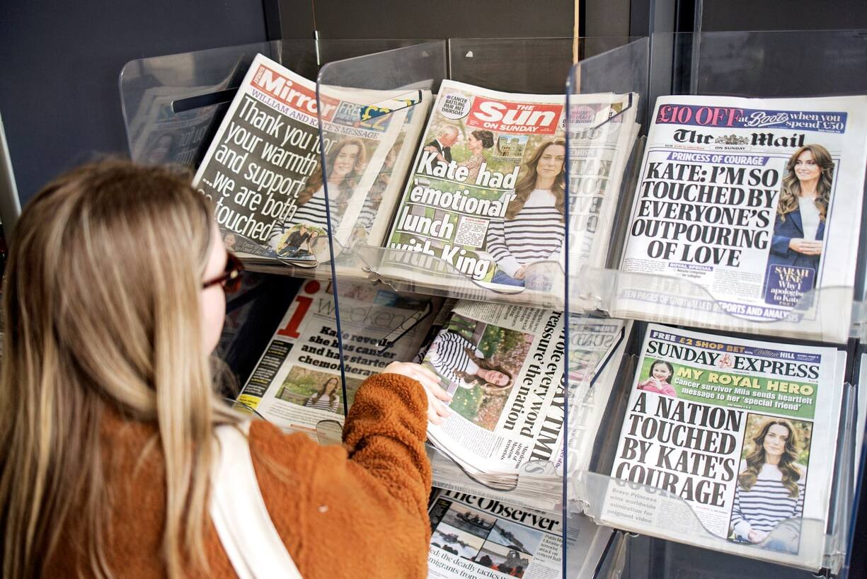 Au lendemain de l’allocution de la princesse de Galles annonçant son cancer, la presse britannique, unanime, lui a apporté son soutien
