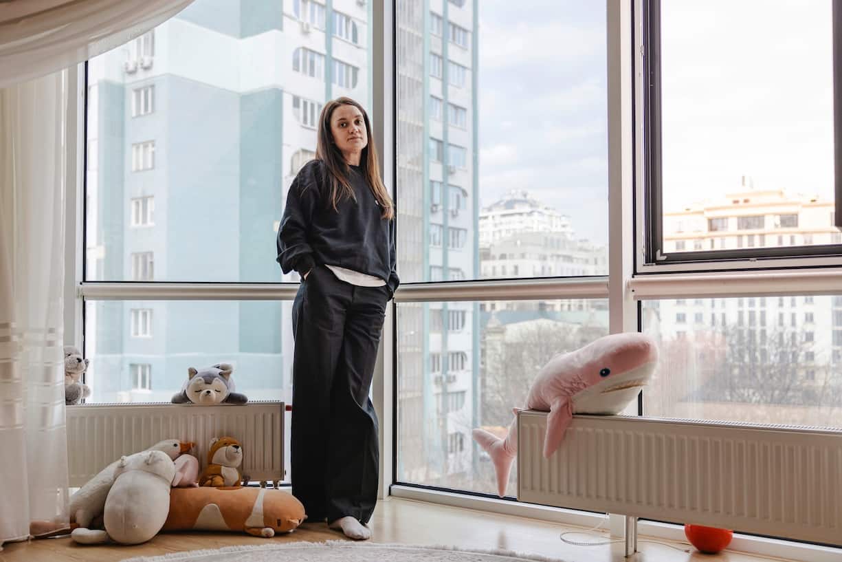 Inna Solovyova, de retour à Odessa après six mois passés à Lausanne