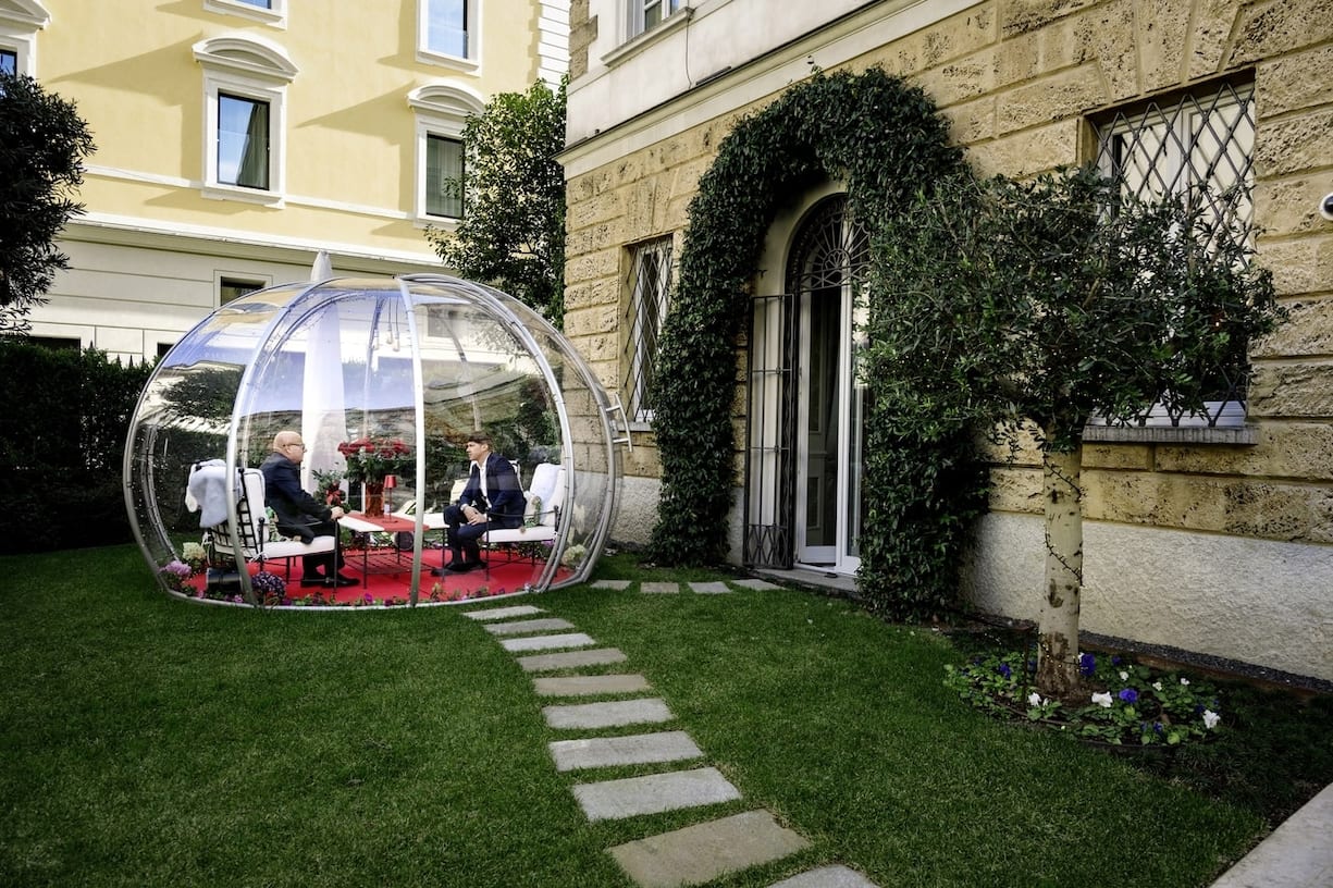 La cuisine du "palazzo" de la famille Artioli