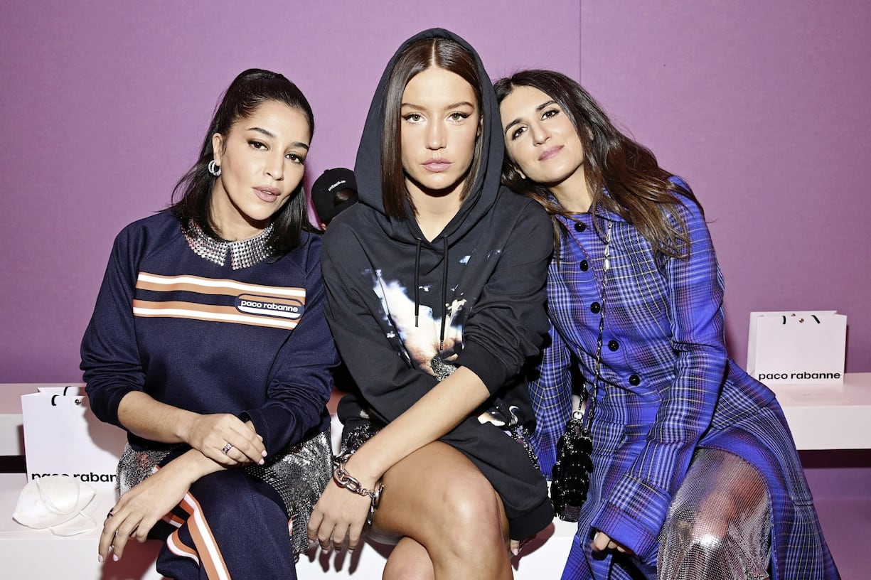 Les trois actrices et amies Leïla Bekhti, Adèle Exarchopoulos et Géraldine Nakache