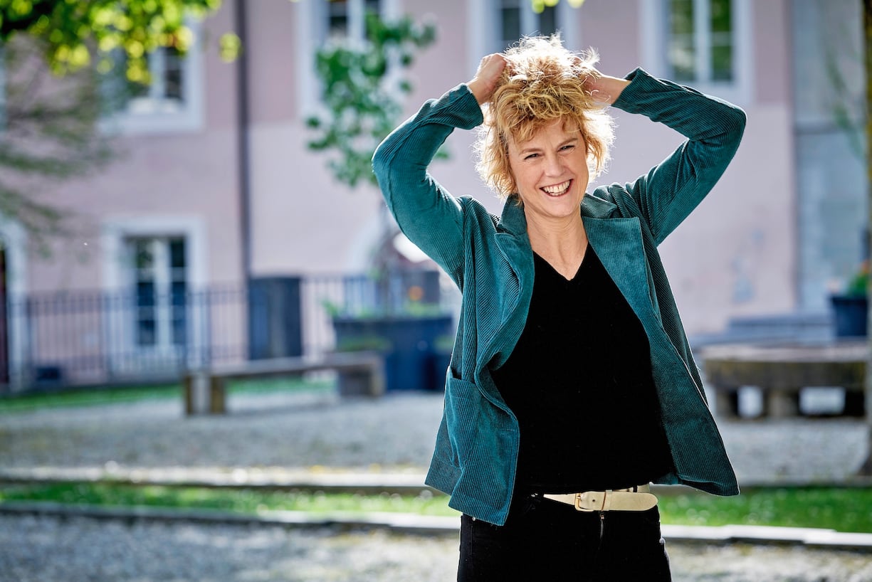 La comédienne vaudoise Anne Richard à Lausanne