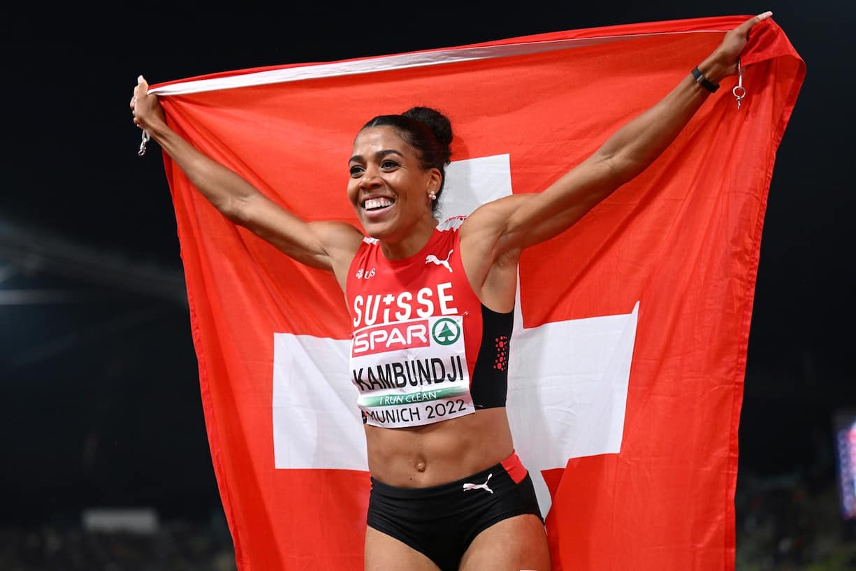 L'athlète suisse Mujinga Kambundji a été championne d’Europe du 200 m en 2022