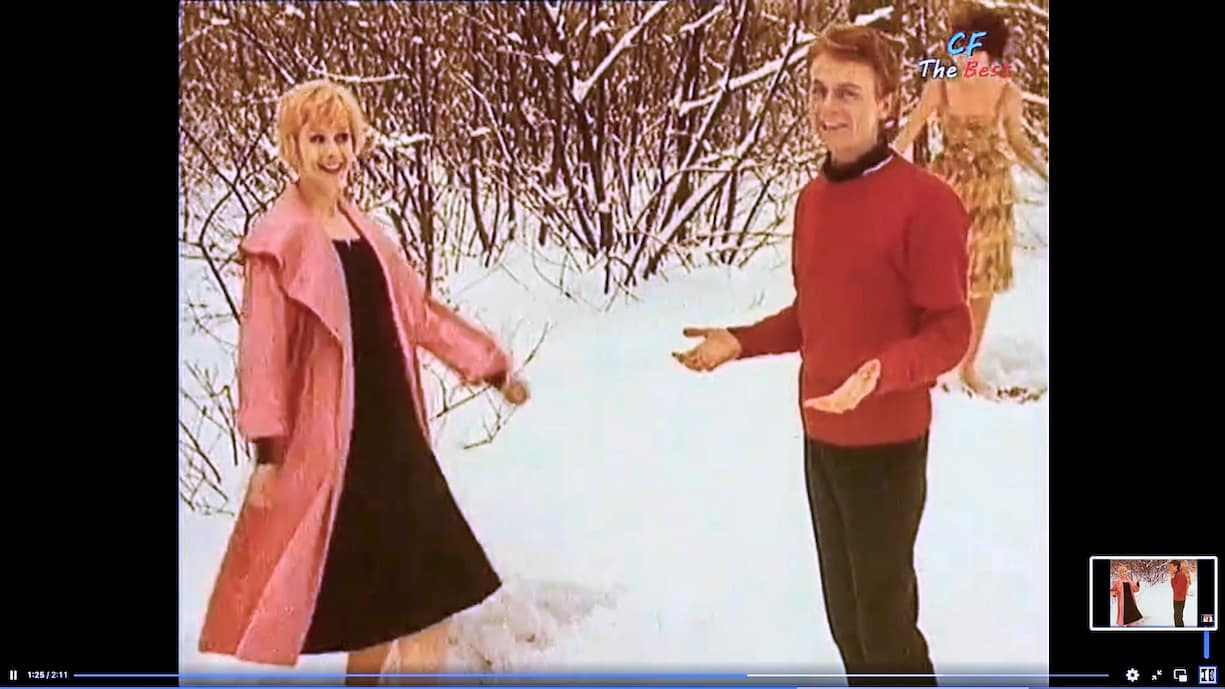 Le Scopitone de «Belles! Belles! Belles!» de Claude François réalisé par Claude Lelouch