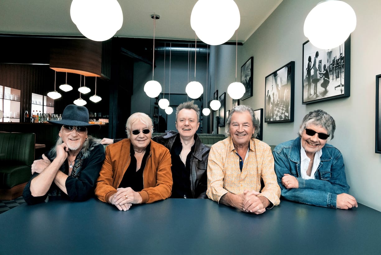 Le groupe de rock Deep Purple en 2024
