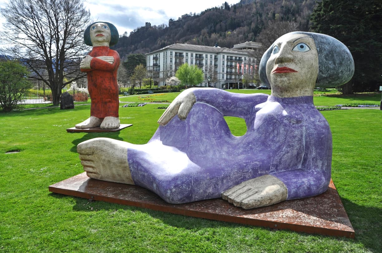 L'exposition Bad Ragartz à Bad Ragaz