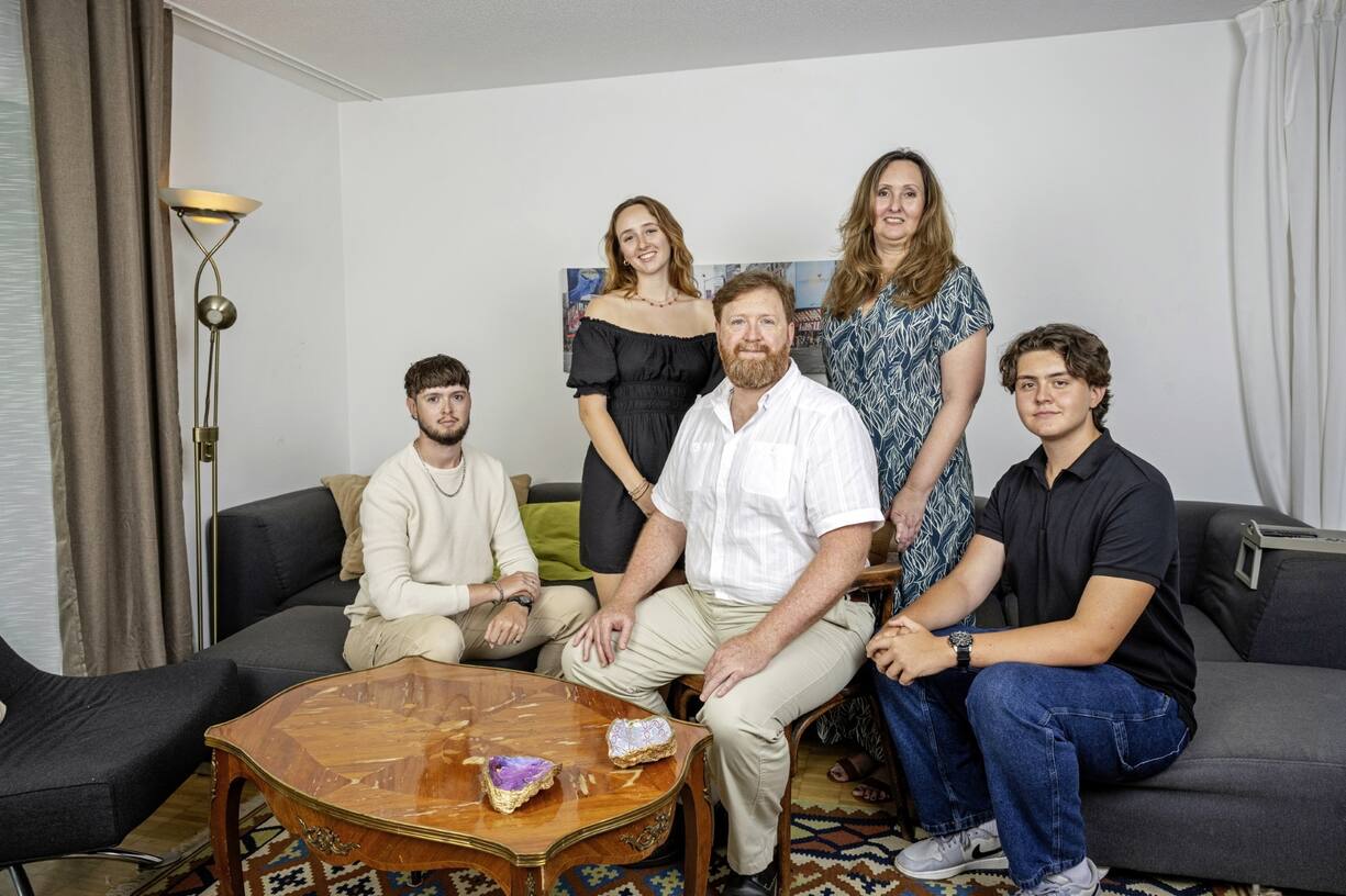 Erwin Sperisen avec sa famille