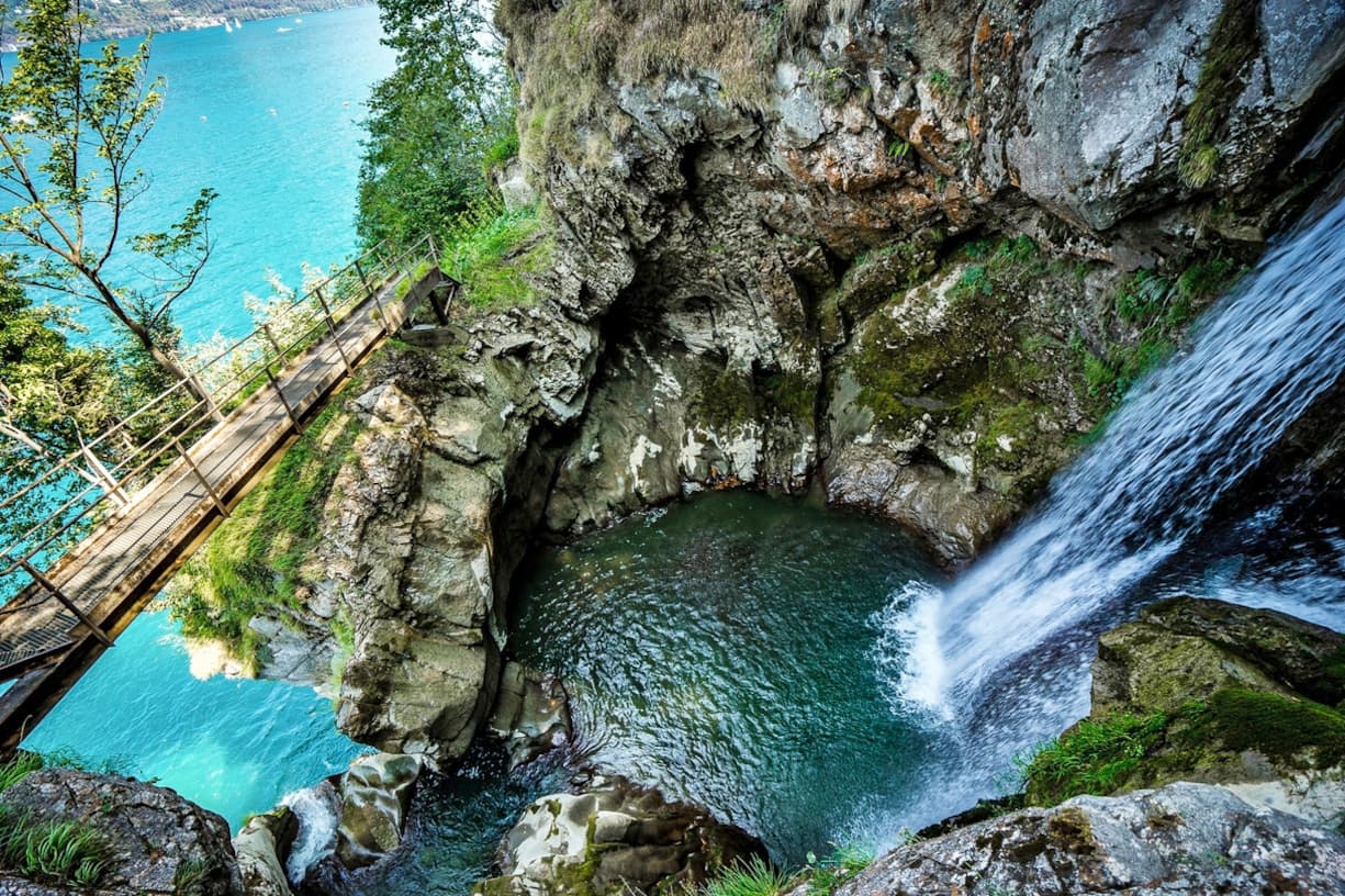 Les cascades des Risletenschlucht.