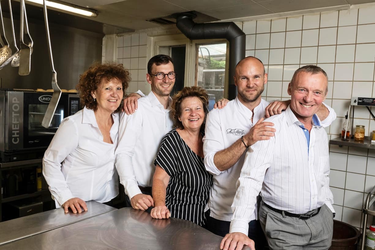 La famille Le Maguet, propriétaire du restaurant Maison Le Maguet