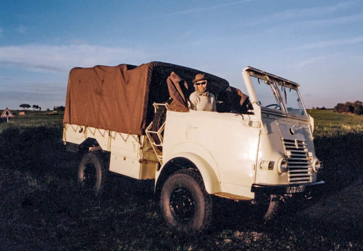 La chanteuse Diane Tell est fan de camion