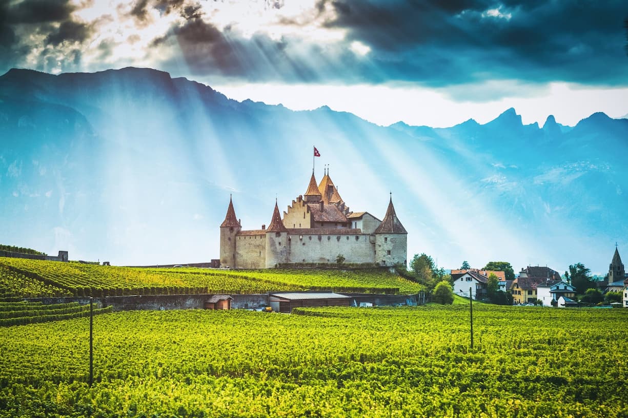 Le château d'Aigle