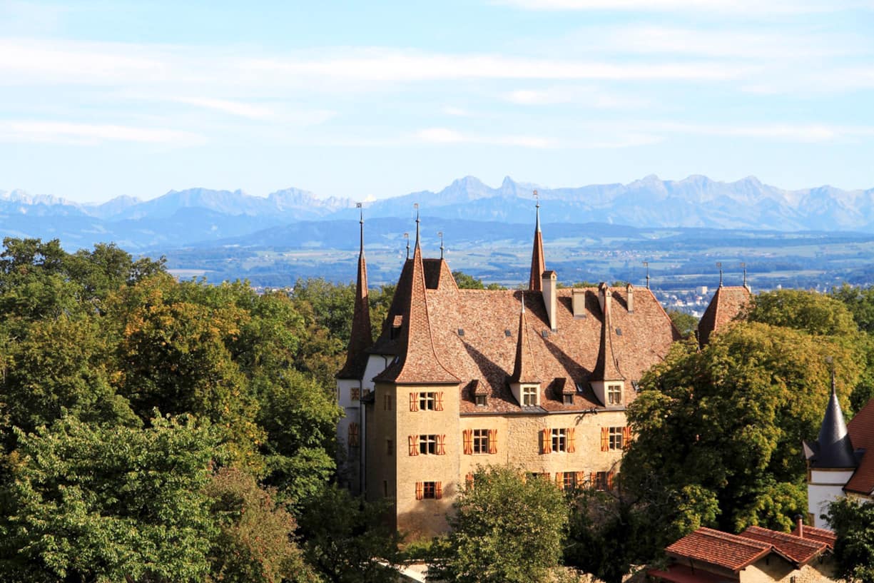 Le château de Gorgier