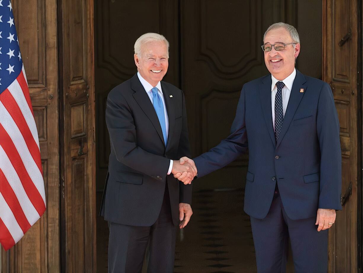 June 16, 2021 - Geneva, Switzerland: (Dmitry Azarov/Kommersant/Polaris) (FOTO:DUKAS/POLARIS)