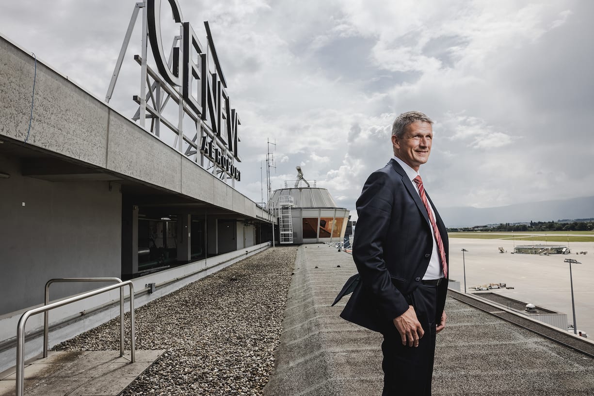 GenÃ¨ve, 8 juin 2021. Giovanni Russo, COO de GenÃ¨ve AÃ©roport. Â© Niels Ackermann / Lundi13