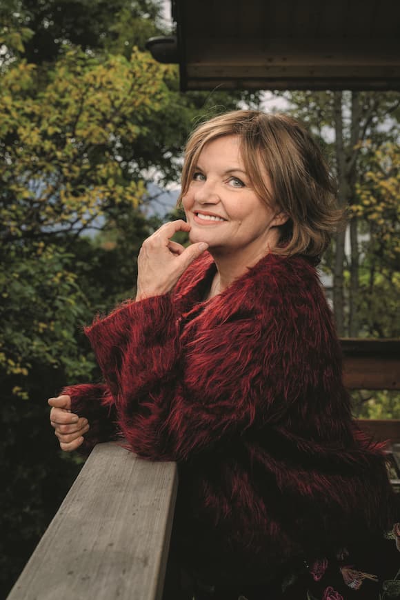 La chanteuse Diane Tell