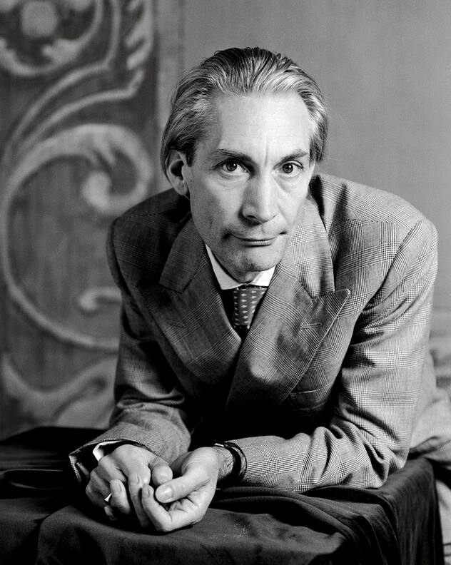 Charlie Watts of The Rolling Stones, photographed on 8th June, 1989. (Photo by John Stoddart/Popperfoto via Getty Images) HD GETTYÂ 