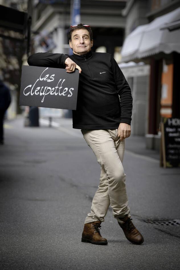 Benjamin Cuche, comédien.