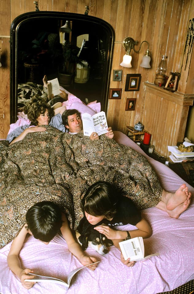 Jane Fonda et son deuxième époux, Tom Hayden.