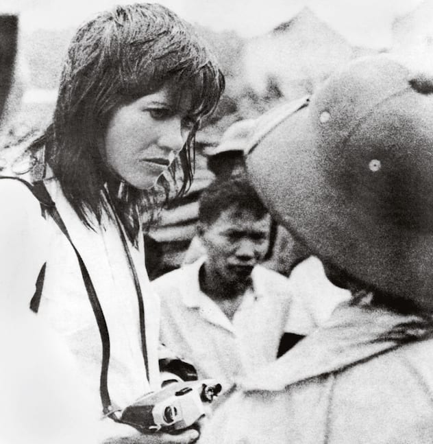 Jane Fonda au Vietnam.