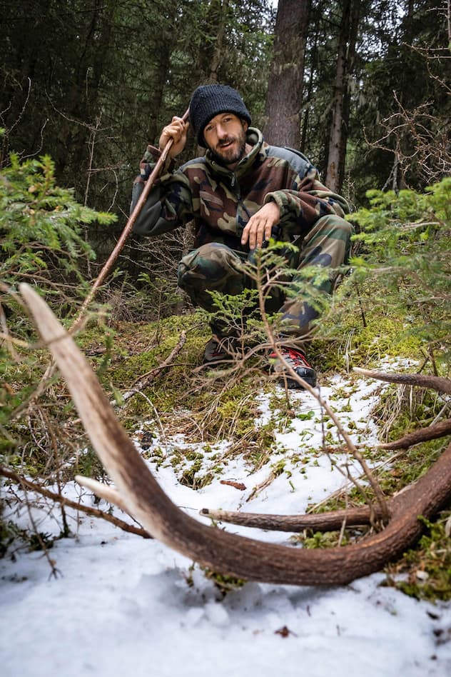 Chasse aux bois de cerf