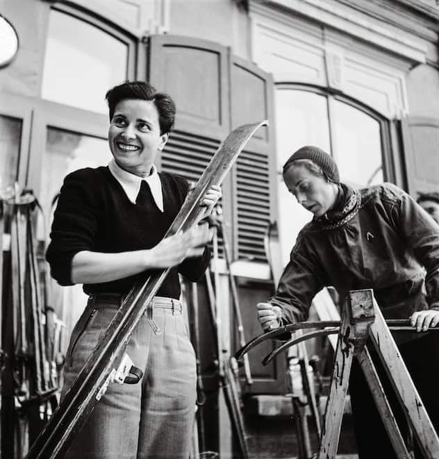 SKI LOULOU BOULAZ 1940
