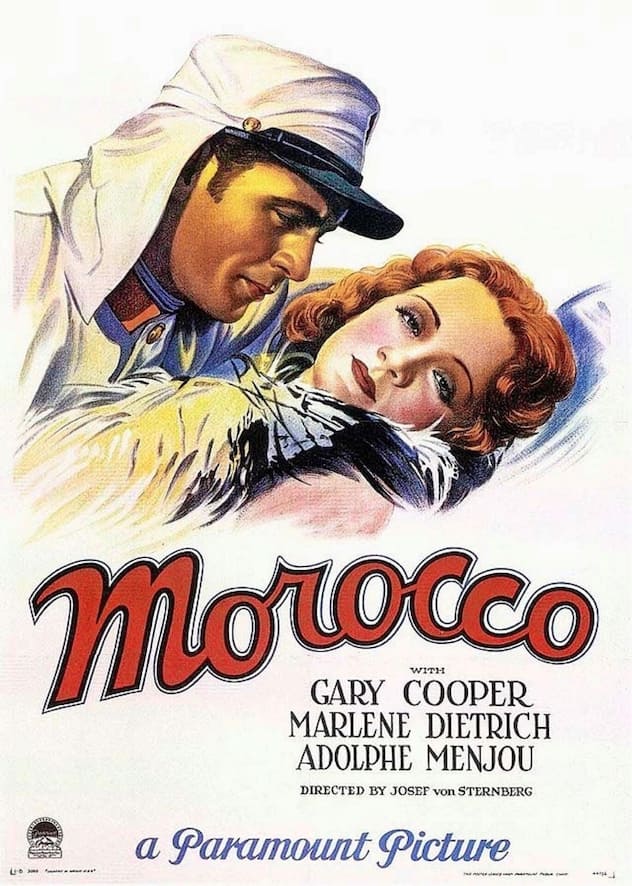 1. «Morocco», de Josef von Sternberg (1930)