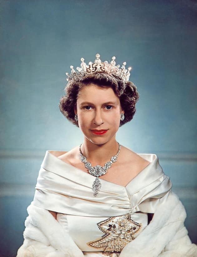 Les pierres précieuses d'Elisabeth II