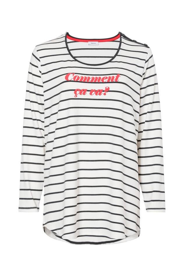 Pull à manches longues rayé, 39 fr. 95