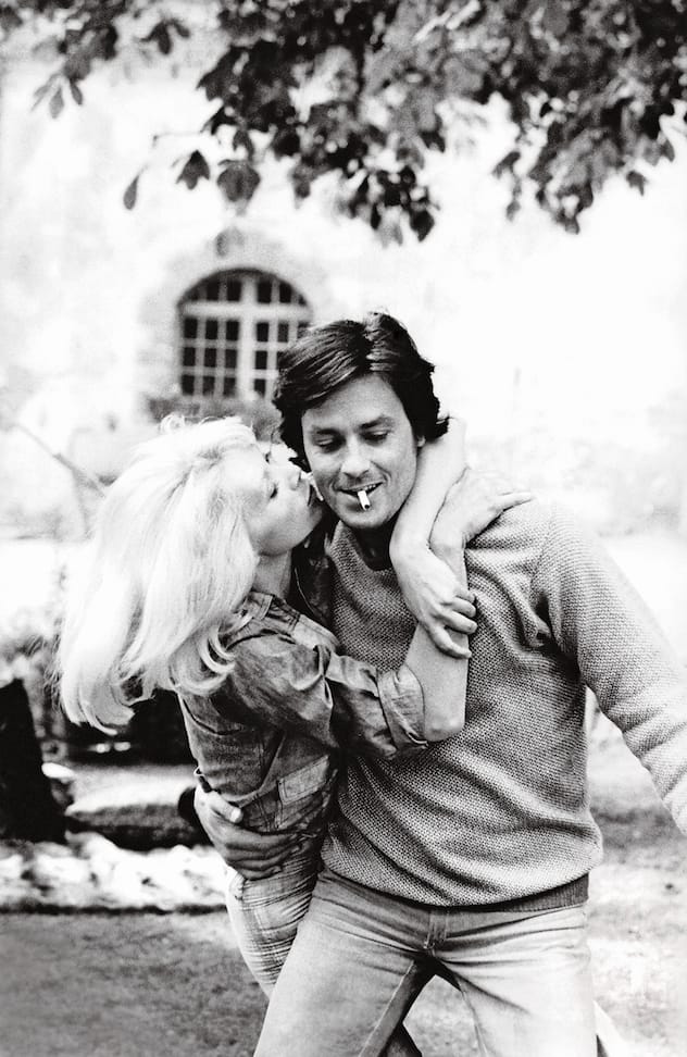 Alain Delon et Mireille Darc