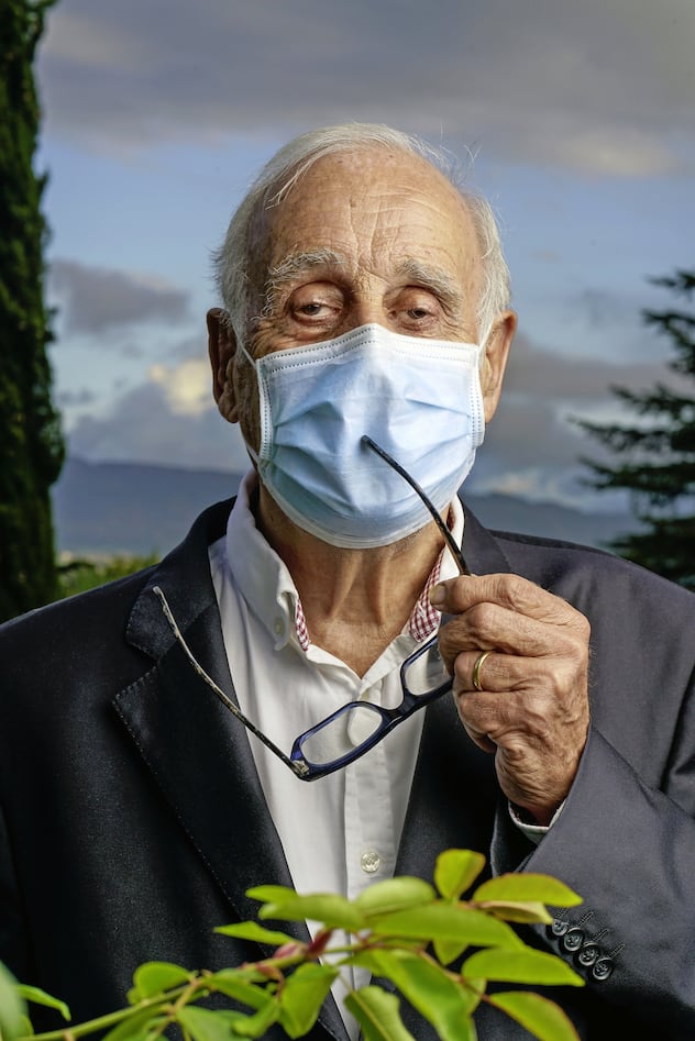 Jean Ziegler, portrait primé par le Swiss Press Photo