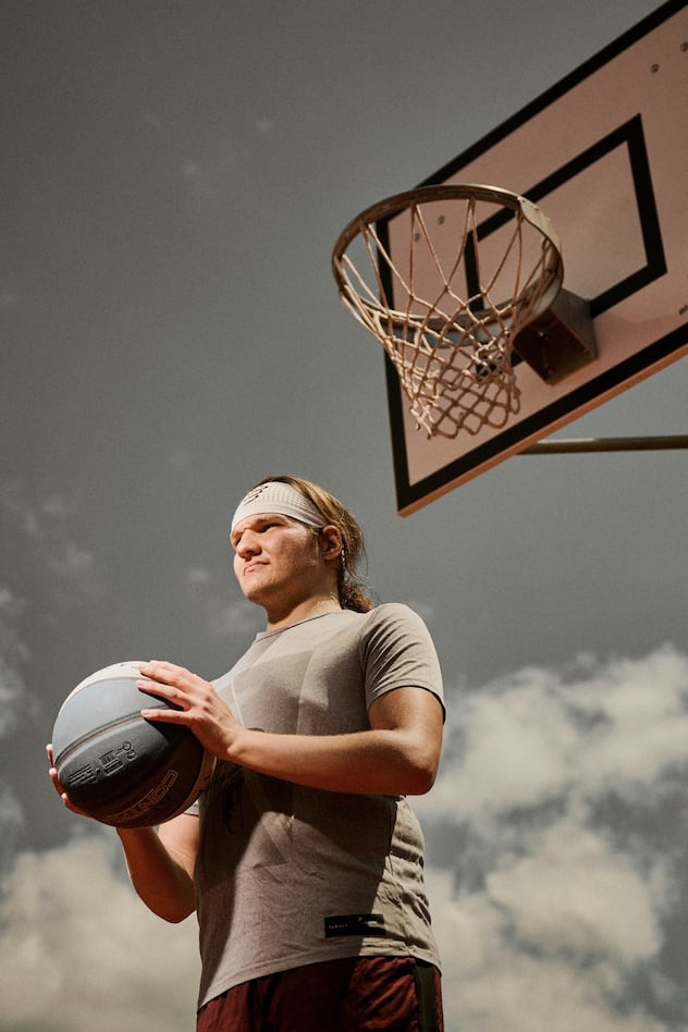 Olivier, basketteur, participe aux National Summer Games de Saint-Gall