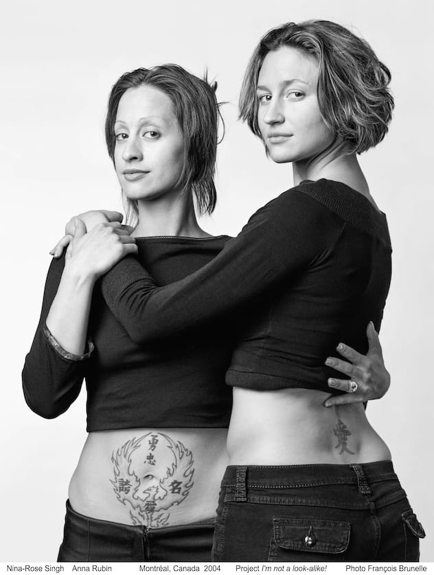 Sosies photographiés par François Brunelle