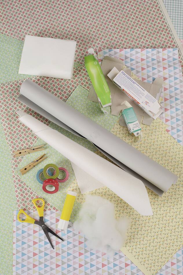 Décoration: maisons en carton
